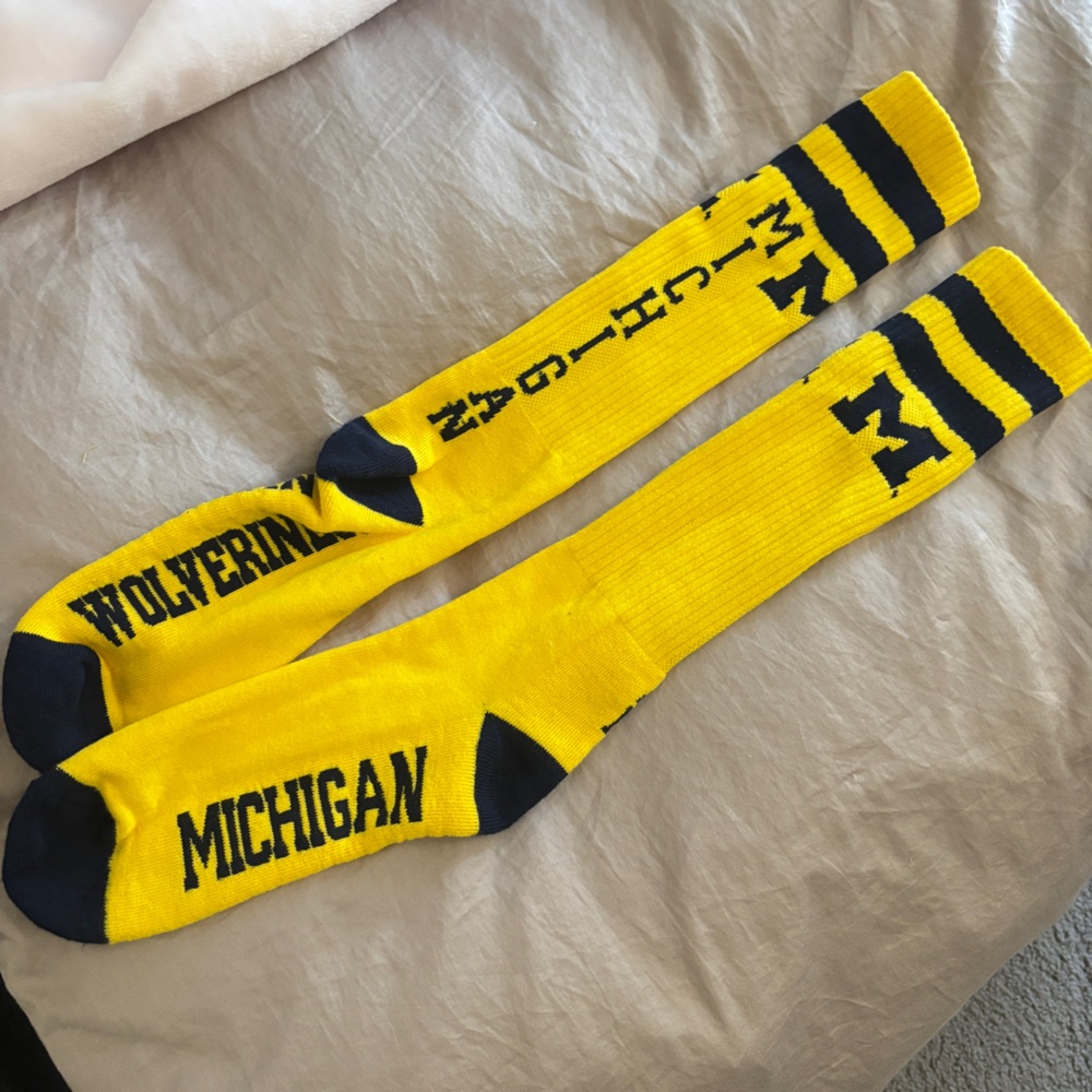 University of Michigan Socks